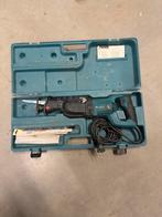 Makita Reciprozaag + Zaagjes, Ophalen of Verzenden, Gebruikt