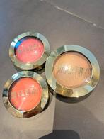Milani blush en highlighter, Wangen, Ophalen of Verzenden, Zo goed als nieuw, Make-up