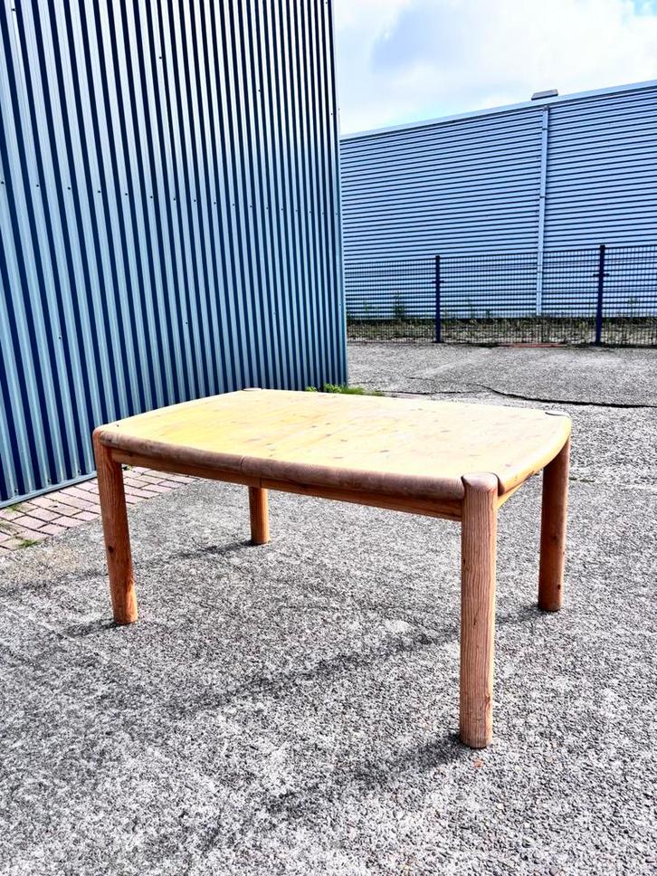Rainer daumiller eettafel opknapper massief, Huis en Inrichting, Tafels | Eettafels, Gebruikt, 50 tot 100 cm, Rechthoekig, Ophalen