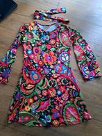 Flower Power Jurk Maat S + Haarband, Kleding | Dames, Jurken, Overige kleuren, Nieuw, Ophalen of Verzenden, Maat 36 (S)