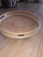 Riviera maison platte mand, Ophalen, Zo goed als nieuw, Rond, Riet