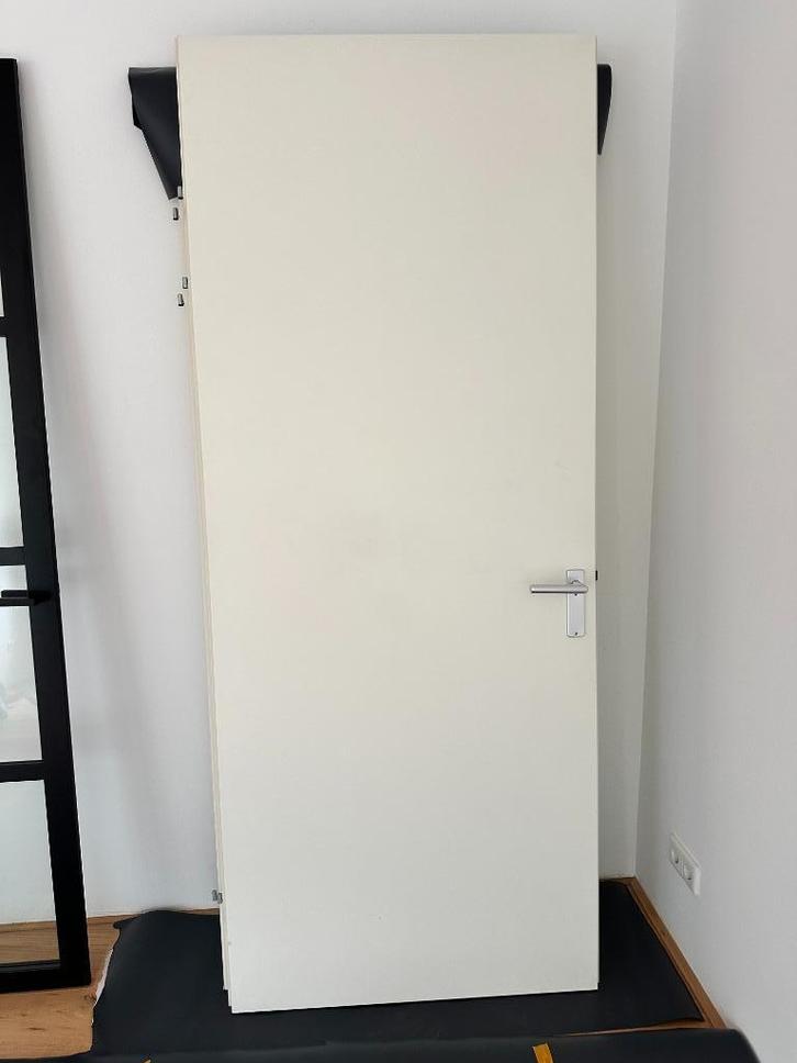 6x Berkvens opdekdeur (95x232,5) met kozijnen en bovenlicht, Doe-het-zelf en Verbouw, Deuren en Horren, Zo goed als nieuw, Binnendeur
