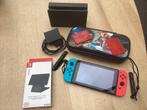 Nintendo switch met spellen en fitring, Spelcomputers en Games, Spelcomputers | Nintendo Switch, Ophalen of Verzenden, Zo goed als nieuw