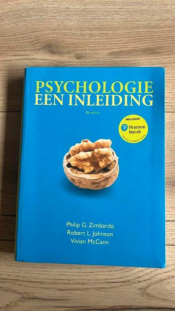 Philip Zimbardo - Psychologie, een inleiding beschikbaar voor biedingen