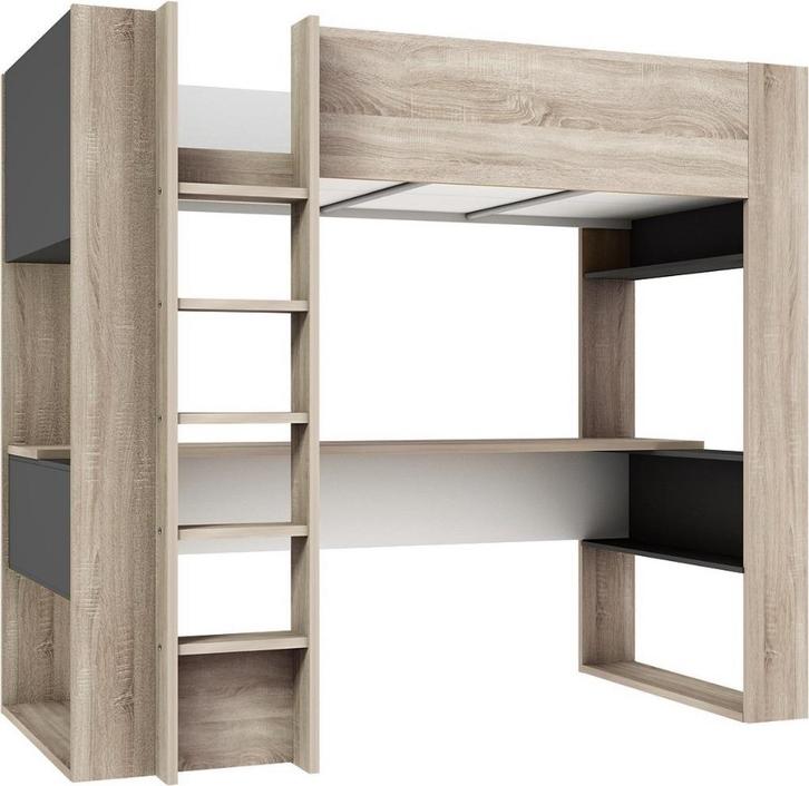 Twist Hoogslaper, Huis en Inrichting, Slaapkamer | Stapelbedden en Hoogslapers, Hoogslaper, Overige maten, Overige maten, Eenpersoons