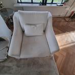 Set van twee prachtige witte stoelen, Huis en Inrichting, Stoelen, Ophalen, Gebruikt, Twee, Stof