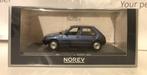 Norev 1:43 Peugeot 205 GL 1988 Ming Blue nieuw in display, Hobby en Vrije tijd, Modelauto's | 1:43, Ophalen of Verzenden, Nieuw
