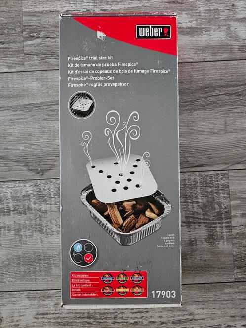 Weber Firespice Proefpakket houtsnippers voor het roken, Tuin en Terras, Barbecue-accessoires, Nieuw, Ophalen of Verzenden