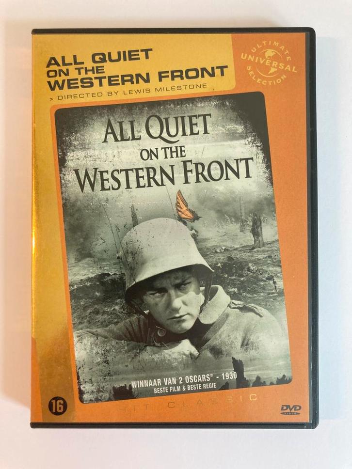 All Quiet on the Western Front, 1930 /DVD Ultimate Universal, Cd's en Dvd's, Dvd's | Klassiekers, Zo goed als nieuw, Drama, Voor 1940