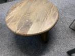 Nieuwe salontafel van mangohout - 60 cm, Ophalen, Nieuw, Rond, Hout