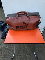 Vintage Puma Sporttas - Jaren 60/70, Puma, Bruin, Overige maten, Ophalen of Verzenden
