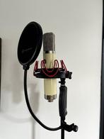 Warm Audio WA-251 mic + statief, popfilter en shockmount, Studiomicrofoon, Zo goed als nieuw, Ophalen