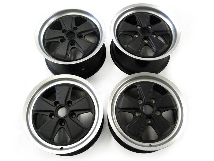 17" FUCHS STYLE ALLOY WHEELS 7.0J AND 9.0J FOR PORSCHE CAR, Auto-onderdelen, Banden en Velgen, Velg(en), Zomerbanden, 17 inch