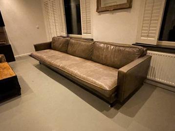 Lederland Olive Groene Lederen Bank beschikbaar voor biedingen