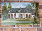 Schilderij boerderij van Schie Heemstede, Antiek en Kunst, Ophalen