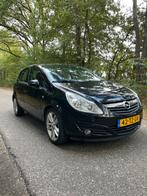 Opel Corsa 1.4 16V 5D WR 2007 Zwart, Auto's, Opel, Voorwielaandrijving, 1063 kg, 4 cilinders, Zwart