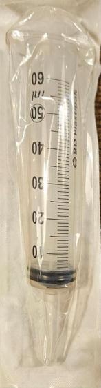 BD Plastipak 60ml injectiespuit., Ophalen of Verzenden, Nieuw