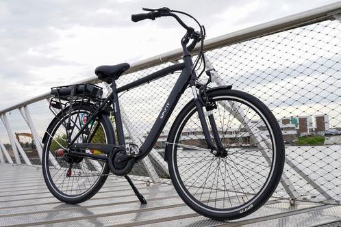 Prachtige elektrische herenfiets aangeboden, Fietsen en Brommers, Elektrische fietsen, Zo goed als nieuw, Overige merken, 55 tot 59 cm