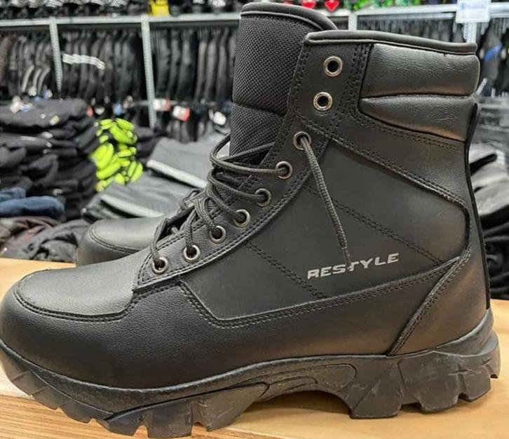 RESTYLE SCOTT BIKER BOOTS MAAT 43 NIEUW !, Motoren, Kleding | Motorkleding, Laarzen, Heren, Nieuw zonder kaartje, Ophalen of Verzenden