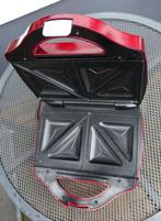 tosti apparaat in rood - 2 x gebruikt, Huis en Inrichting, Ophalen of Verzenden, Zo goed als nieuw