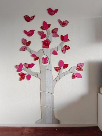 MDF Sierboom Wanddecoratie Baby-/Meisjeskamer beschikbaar voor biedingen