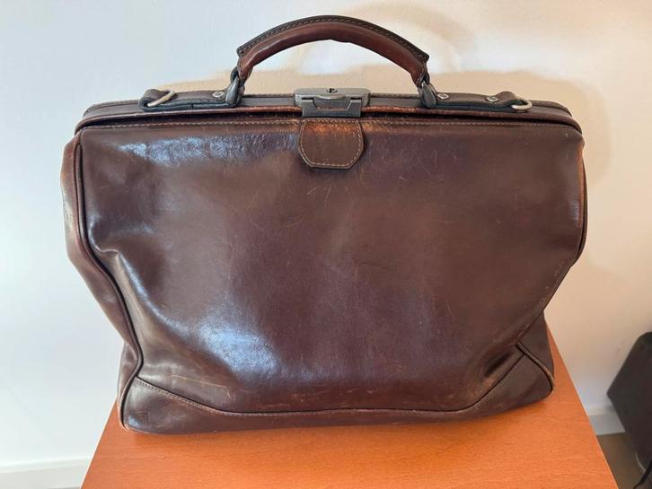 Vintage Castelijn & Beerens tas, Sieraden, Tassen en Uiterlijk, Tassen | Schooltassen, Gebruikt, Overige typen, 40 tot 50 cm, 30 tot 40 cm