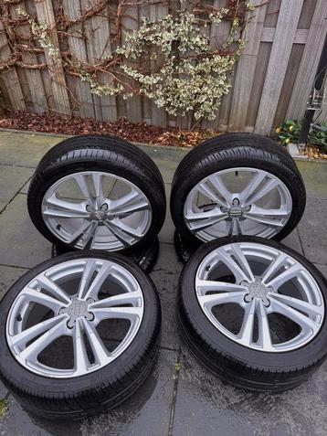 Audi verglen orgineel 18 inch 112x5 zomer banden beschikbaar voor biedingen