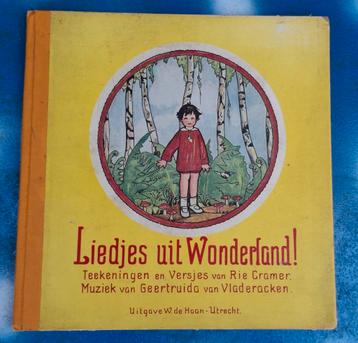 Liedjes uit Wonderland. Ca 1925. HC. * Zie tekst. beschikbaar voor biedingen