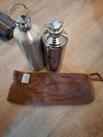 Twee baby kruiken + kruikenzak, Ophalen of Verzenden