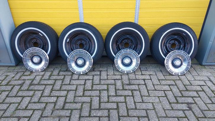 Chevrolet wielen velgen 5x127 Caprice C10 5x5" grote steek, Auto-onderdelen, Banden en Velgen, Banden en Velgen, All Season, 15 inch