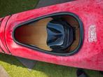 Lange rode kano– 5m – VKN – klaar voor avontuur!, Watersport en Boten, Kano's, Ophalen, Gebruikt, Twee personen, Canadese kano of Open kano