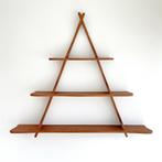 vintage Scandinavisch teak WANDREK kruidenrek Deens design, Ophalen of Verzenden, Gebruikt