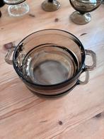Set van 2 vintage Arcoroc soepkommen, Huis en Inrichting, Ophalen of Verzenden, Glas, Overige stijlen, Kom(men)