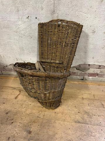 Druiven Oogst Mand / Antiek / Brocante / Vintage / Curiosa  beschikbaar voor biedingen