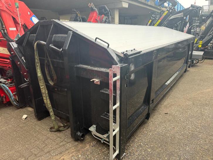 HARDOX CONTAINER . HYDROBORD MULTIKAPPEN., Auto's, Vrachtwagens, Bedrijf, Overige merken, Euro 6, Ophalen
