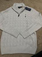 Polo Ralph Lauren Wollen Quarter Zip Trui, Ophalen of Verzenden, Nieuw, Maat 52/54 (L), Grijs