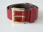 MCM riem. Leer., 80 tot 90 cm, 3 tot 5 cm, MCM, Echt leder