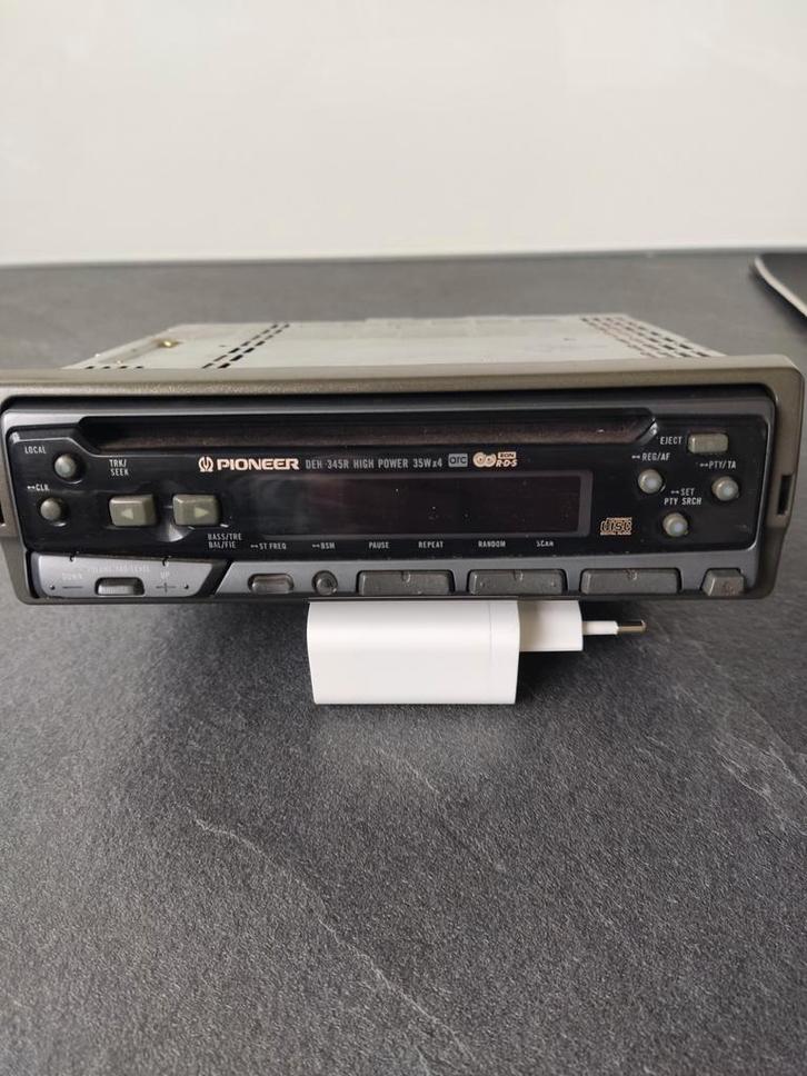 Pioneer DEH-345R Autoradio CD Speler - Werkend!, Auto diversen, Autoradio's, Gebruikt, Ophalen of Verzenden