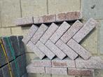 Dikformaat 8cm zalm structuur kan gebracht worden, Ophalen, Klinkers, Zo goed als nieuw, 10 m² of meer