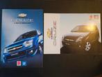 2 Brochures Chevrolet Cruze 2005/2006 Japans, Boeken, Auto's | Folders en Tijdschriften, Ophalen of Verzenden, Zo goed als nieuw