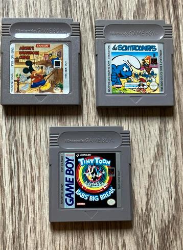 3 GameBoy games beschikbaar voor biedingen