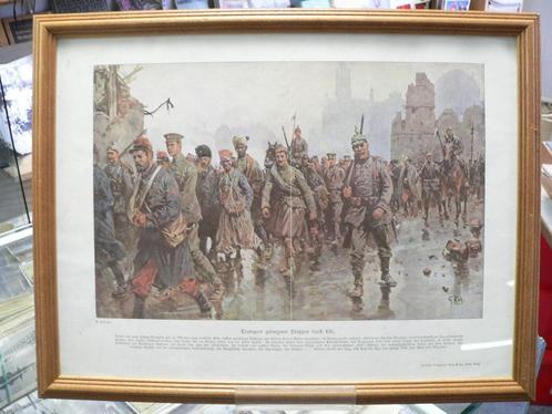 5 Kaders van Song & Co, Verzamelen, Militaria | Algemeen, Landmacht, Foto of Poster, Duitsland, Ophalen of Verzenden