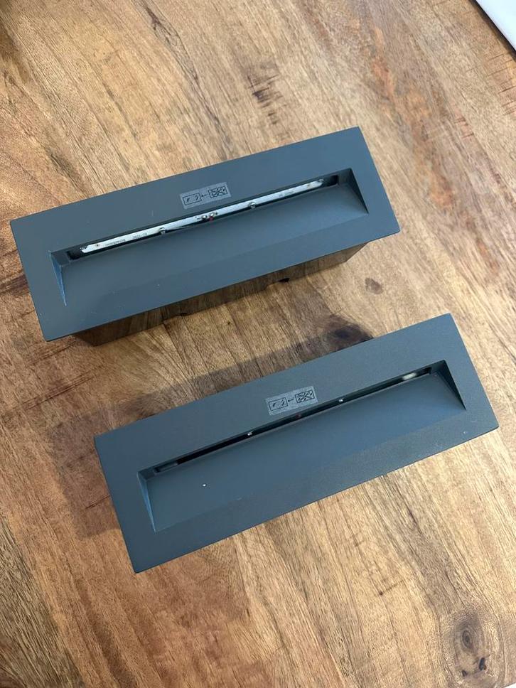 Led wand inbouwlamp, Tuin en Terras, Buitenverlichting, Nieuw, Wandlamp, Aluminium, Minder dan 50 watt, Netvoeding, Led, Ophalen of Verzenden