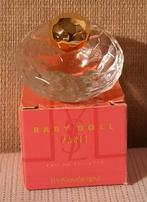 Baby doll (vol) Yves Saint Laurent (ysl) miniatuur, Ophalen of Verzenden, Zo goed als nieuw, Miniatuur, Gevuld