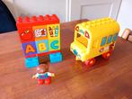 Lego Duplo Setjes, Bus, Vuilniswagen, Racewagen, Rups, Kinderen en Baby's, Duplo, Ophalen of Verzenden, Zo goed als nieuw