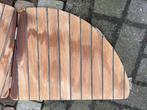 Teakhouten panelen stuurstand - 2 stuks, Watersport en Boten, Ophalen of Verzenden, Gebruikt, Dekbeslag, Zeilboot of Motorboot