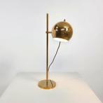 Vergulde Swisslamp Tafellamp bollamp Jaren 60, Gebruikt, Jaren 60, Ophalen of Verzenden, Metaal