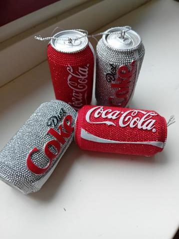 Coca-Cola Bling Kerst Ornamenten 8cm beschikbaar voor biedingen