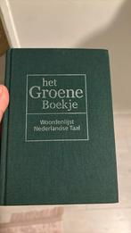 Het groene boekje/ woordenlijst, Boeken, Woordenboeken, Nieuw, Ophalen of Verzenden, Nederlands