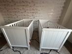 Ledikant tweeling als set incl matras en dekbed, Kinderen en Baby's, Ophalen, Zo goed als nieuw, Box, Bedje of Wieg